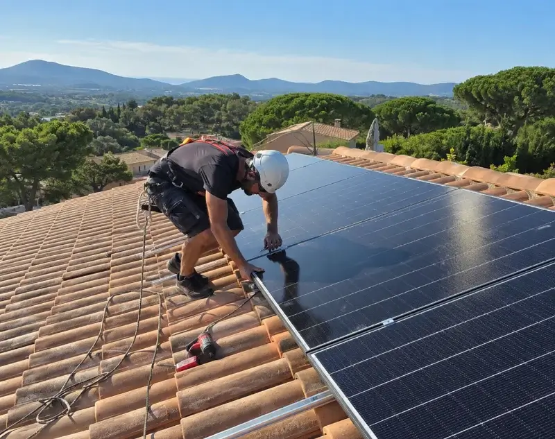 Installateur panneaux solaires Teyssode — pose photovoltaïque sur toiture