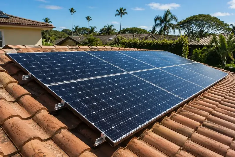 Installation de panneaux solaires à Teyssode